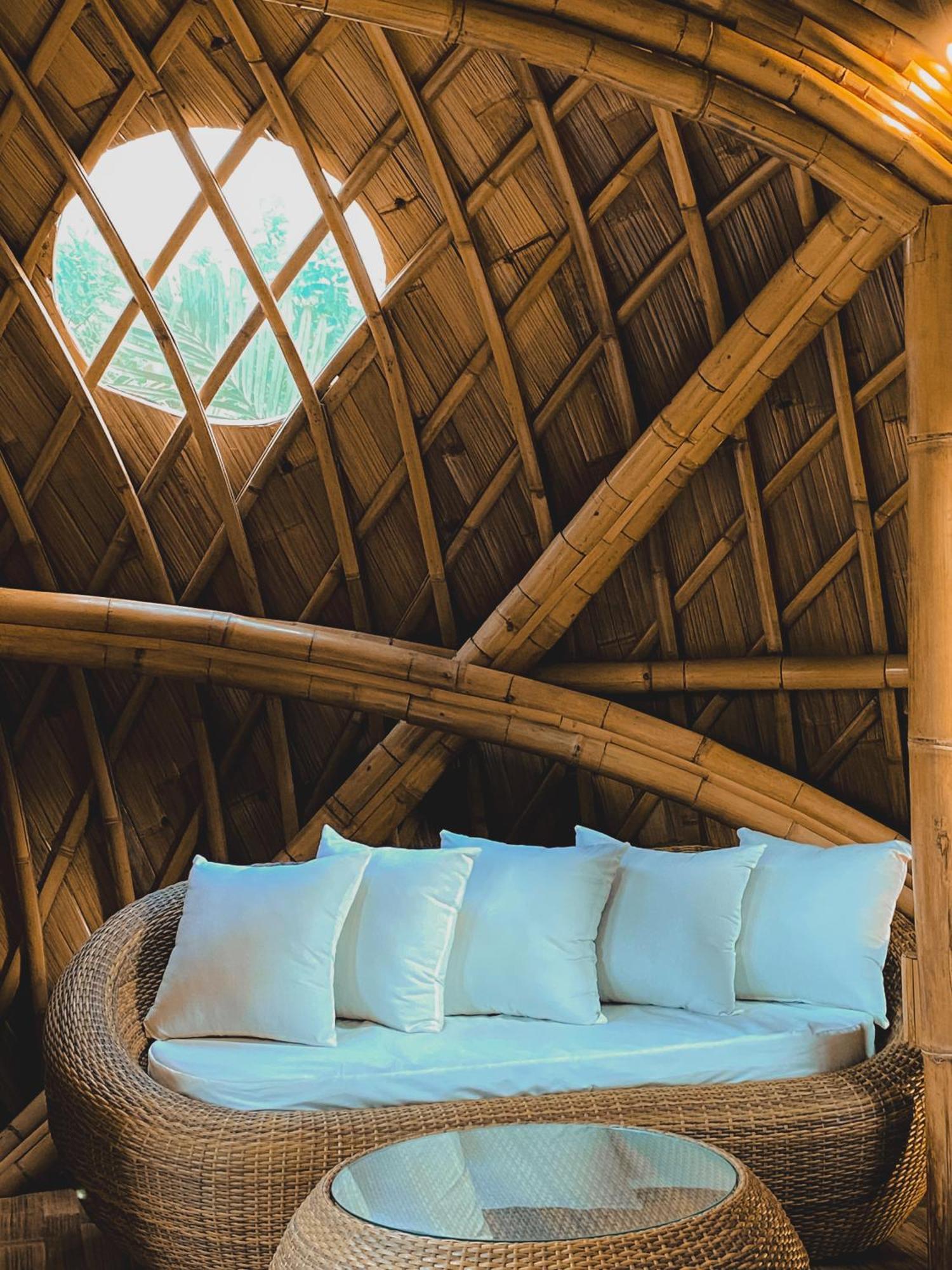 فيلا Alamvaya Bali Bamboo House سيديمين المظهر الخارجي الصورة