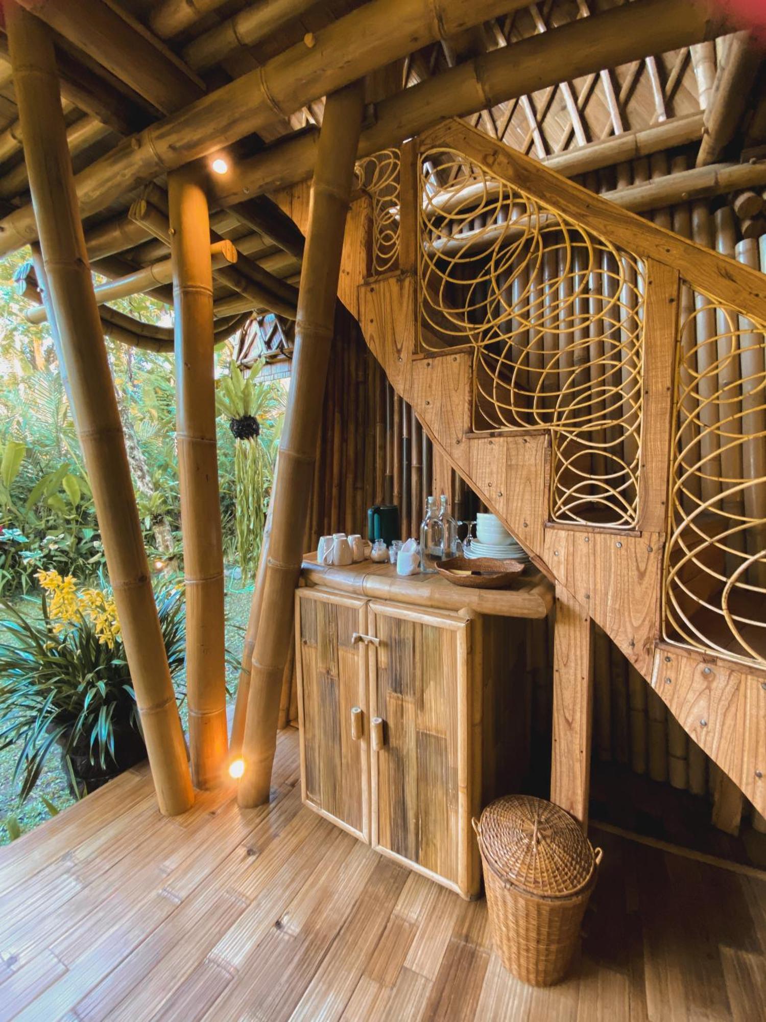 فيلا Alamvaya Bali Bamboo House سيديمين المظهر الخارجي الصورة