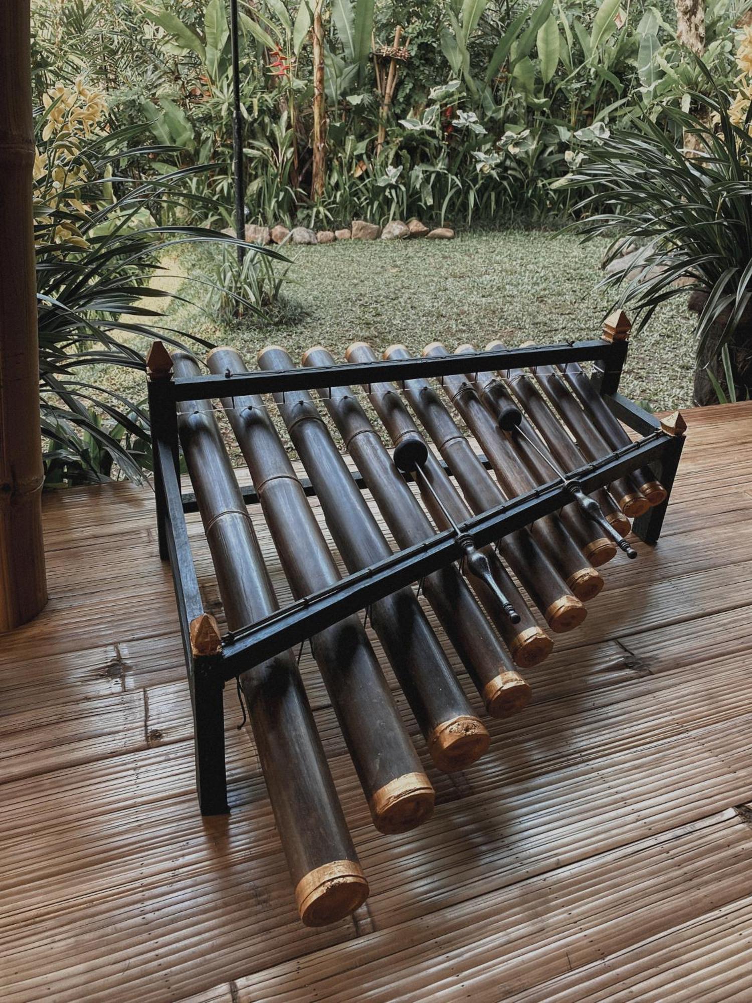 فيلا Alamvaya Bali Bamboo House سيديمين المظهر الخارجي الصورة