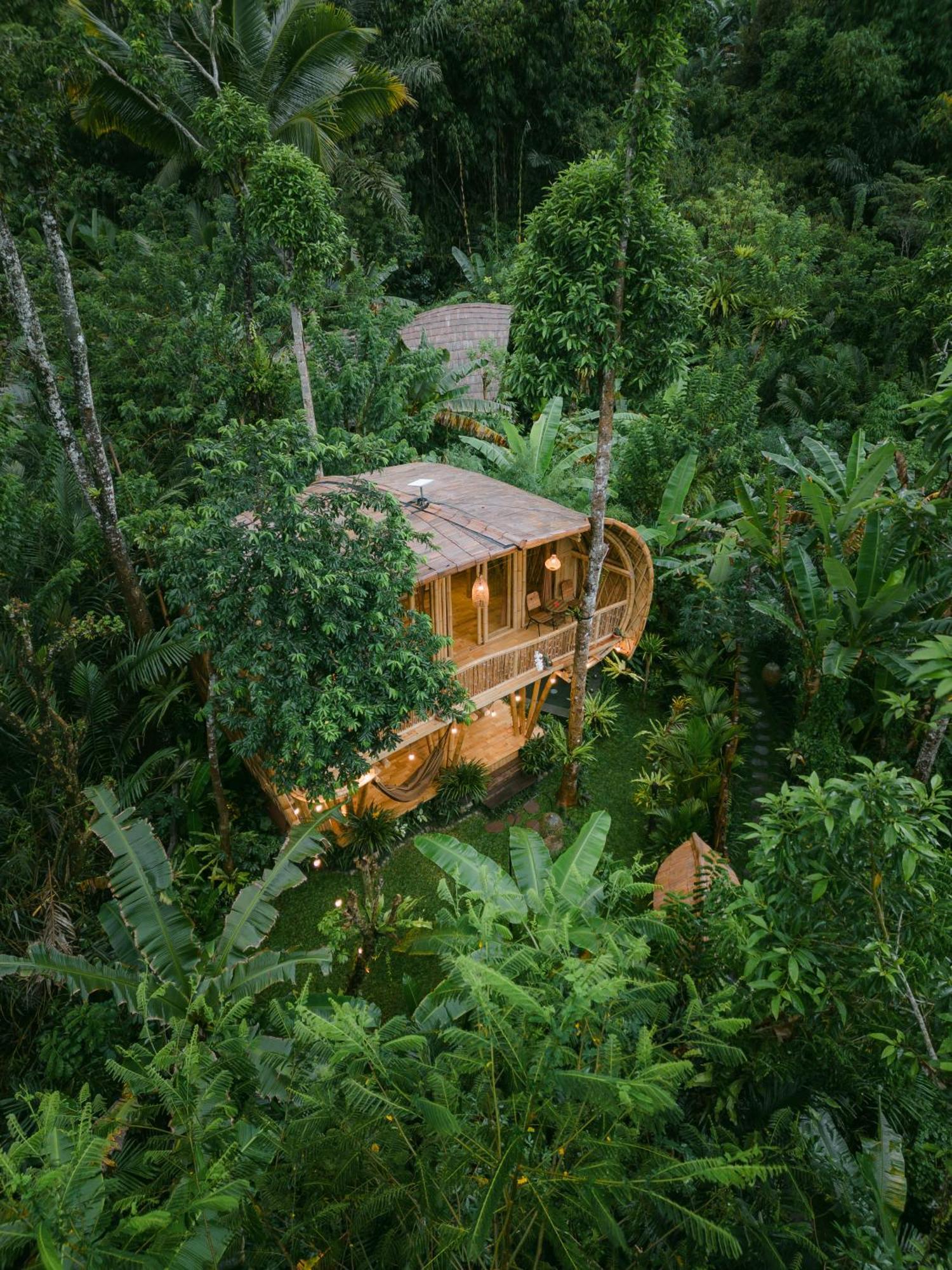 فيلا Alamvaya Bali Bamboo House سيديمين المظهر الخارجي الصورة