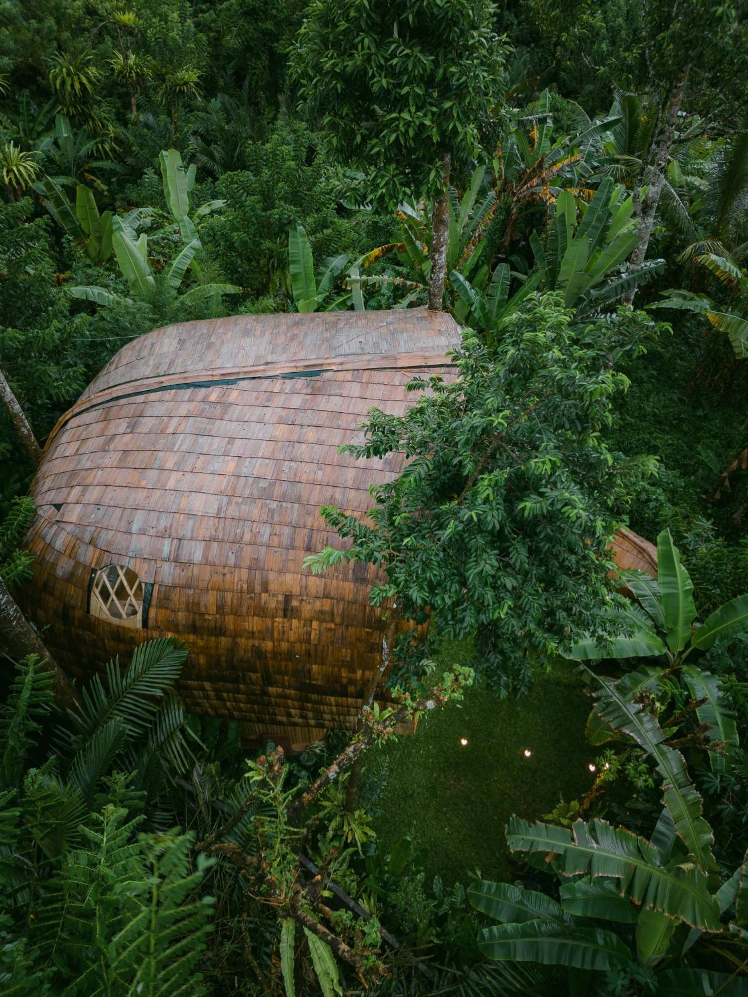 فيلا Alamvaya Bali Bamboo House سيديمين المظهر الخارجي الصورة