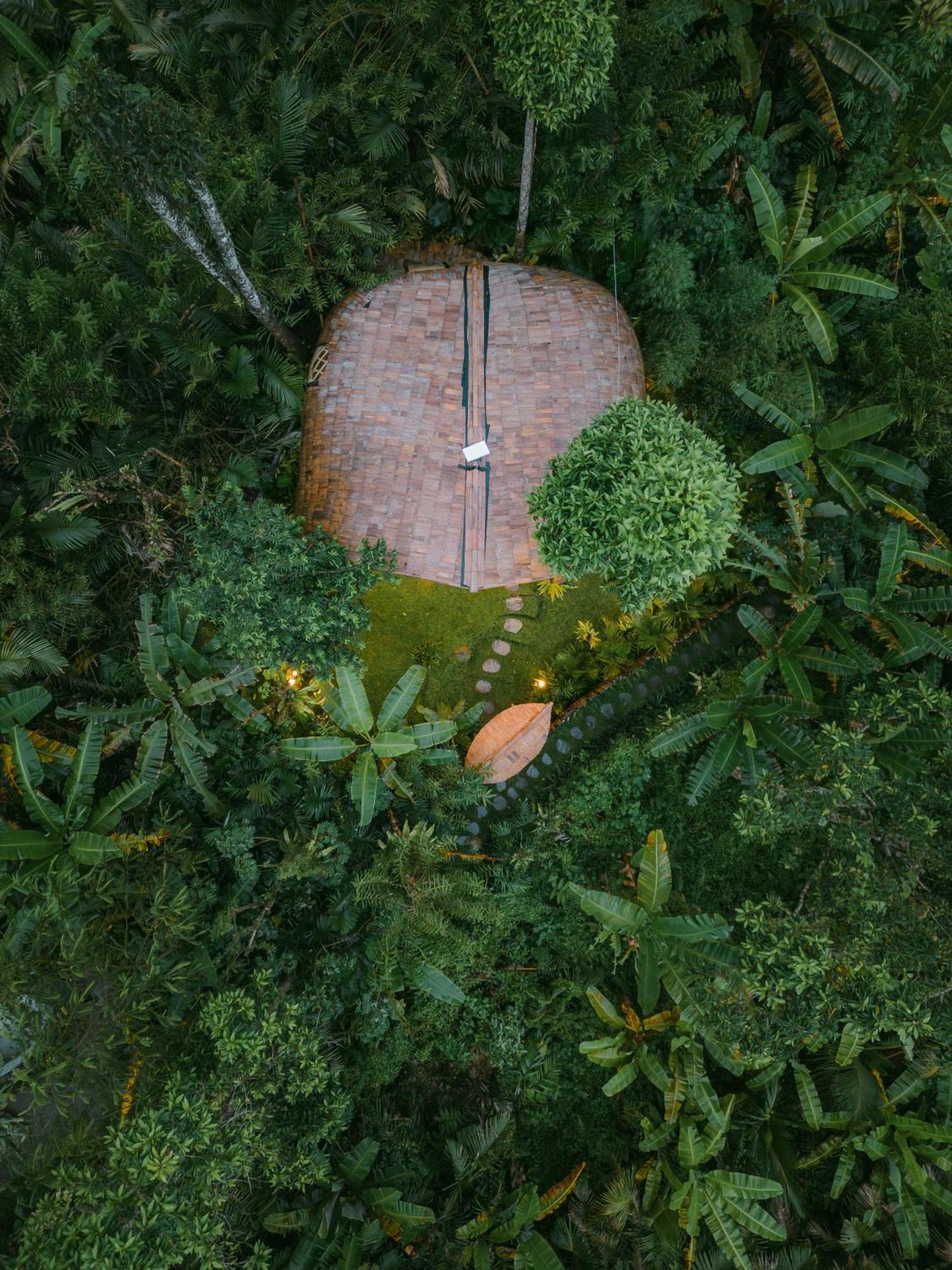 فيلا Alamvaya Bali Bamboo House سيديمين المظهر الخارجي الصورة