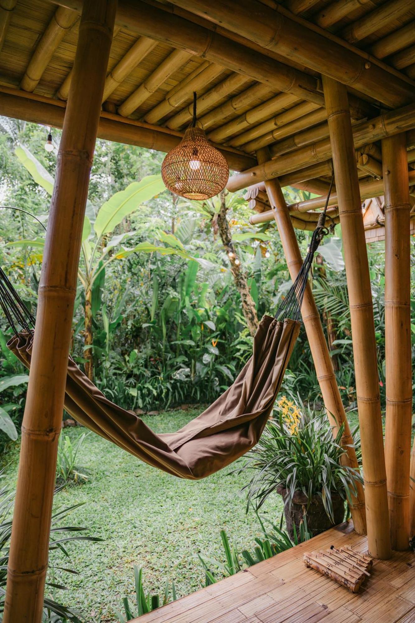 فيلا Alamvaya Bali Bamboo House سيديمين المظهر الخارجي الصورة