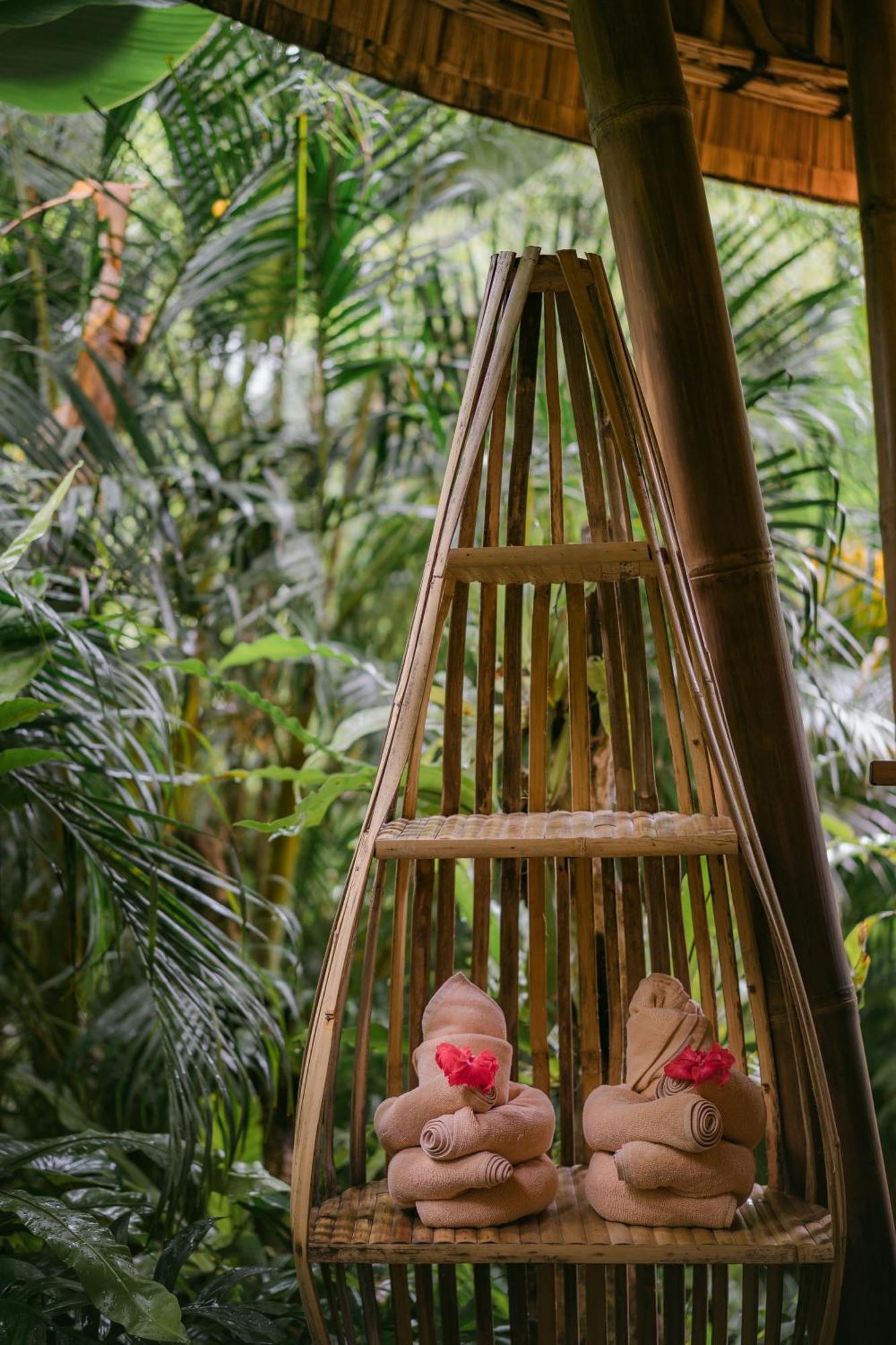 فيلا Alamvaya Bali Bamboo House سيديمين المظهر الخارجي الصورة