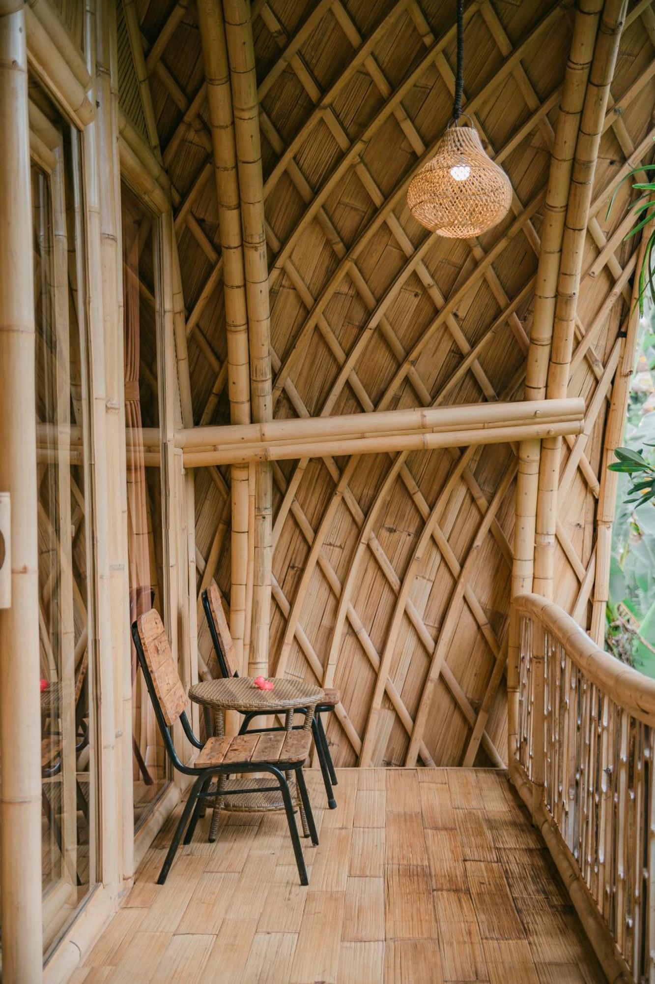فيلا Alamvaya Bali Bamboo House سيديمين المظهر الخارجي الصورة