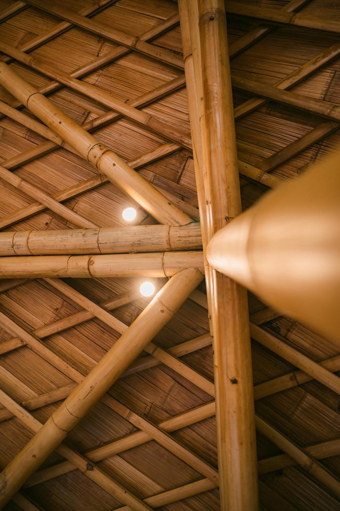 فيلا Alamvaya Bali Bamboo House سيديمين المظهر الخارجي الصورة