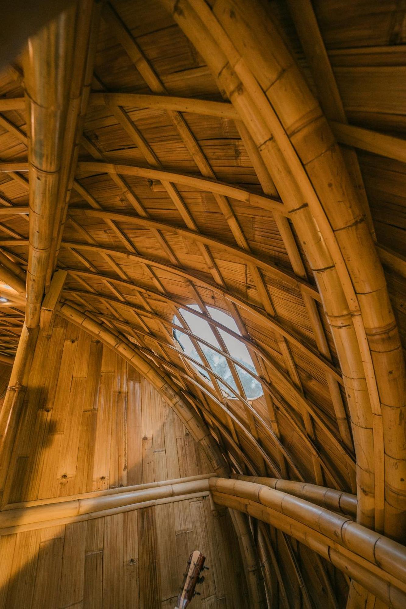فيلا Alamvaya Bali Bamboo House سيديمين المظهر الخارجي الصورة
