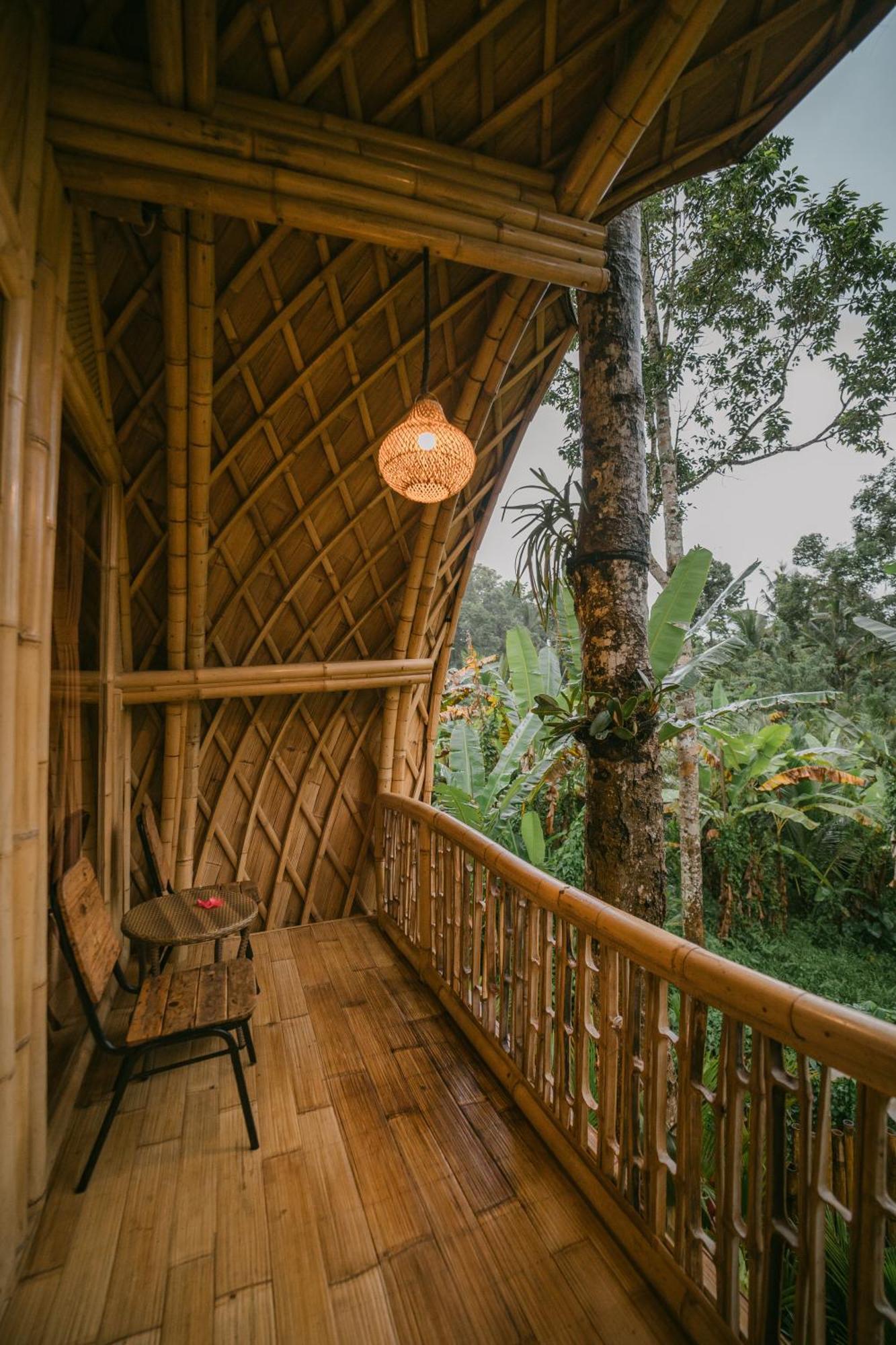 فيلا Alamvaya Bali Bamboo House سيديمين المظهر الخارجي الصورة