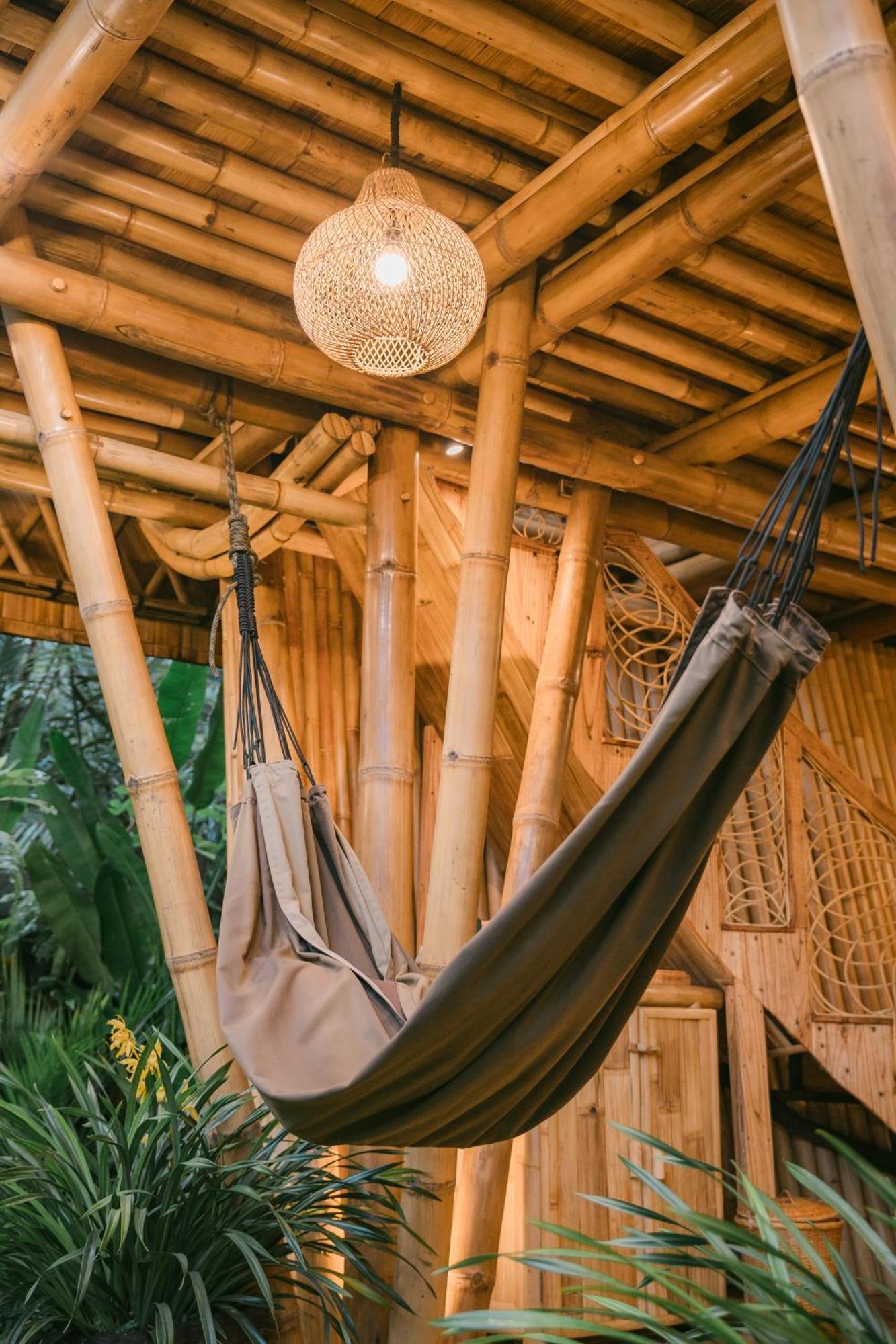 فيلا Alamvaya Bali Bamboo House سيديمين المظهر الخارجي الصورة