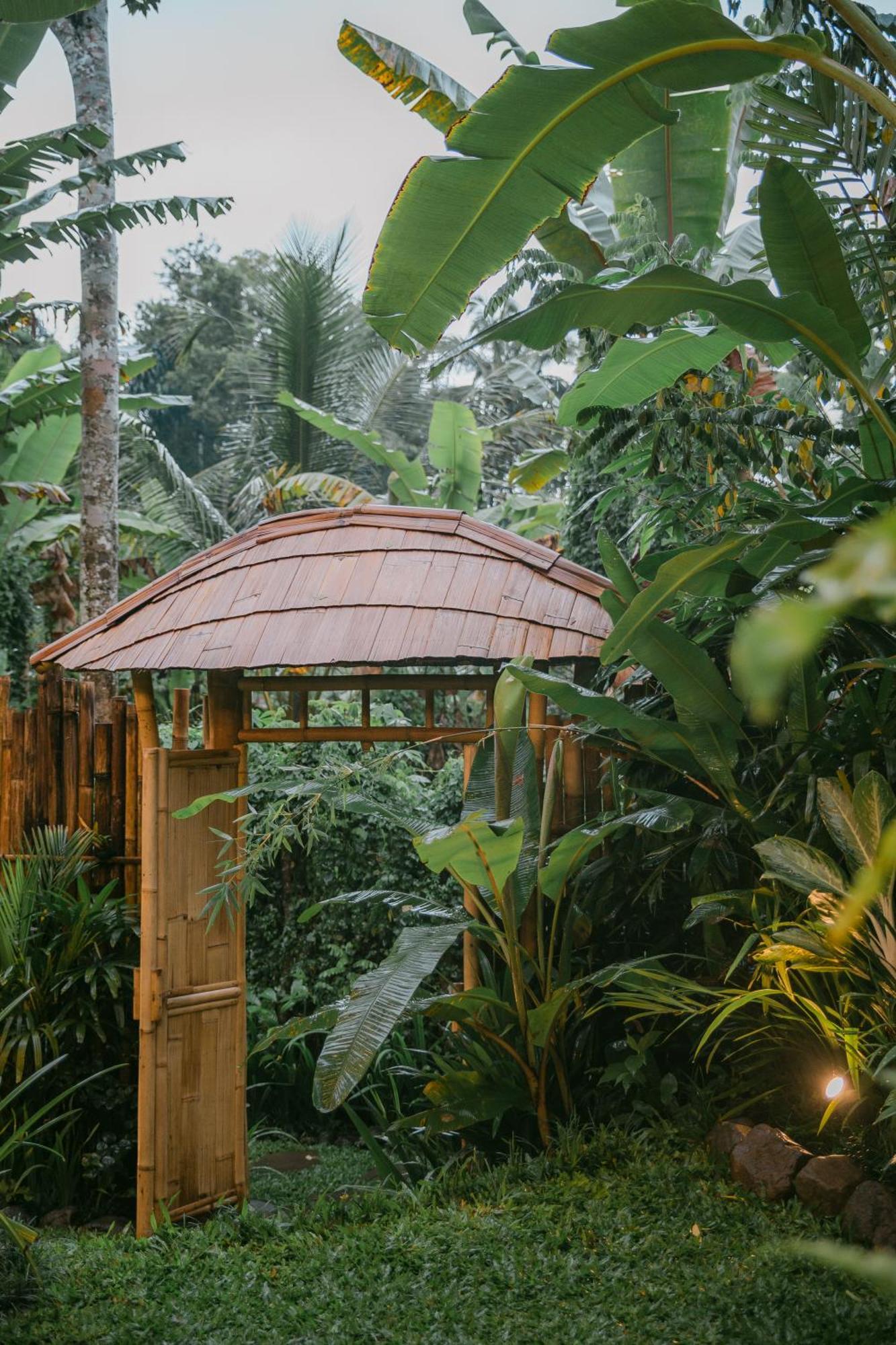 فيلا Alamvaya Bali Bamboo House سيديمين المظهر الخارجي الصورة
