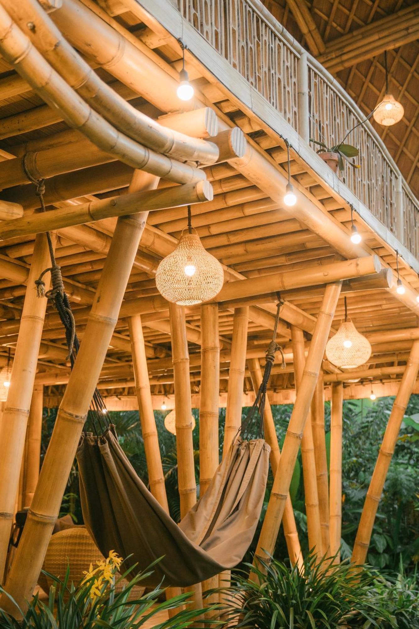 فيلا Alamvaya Bali Bamboo House سيديمين المظهر الخارجي الصورة